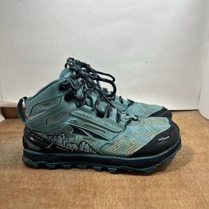 Altra Lone Peak 4 Mid Shoes Women’s Size 7.5 Blue Trail Running Hiking Boots
